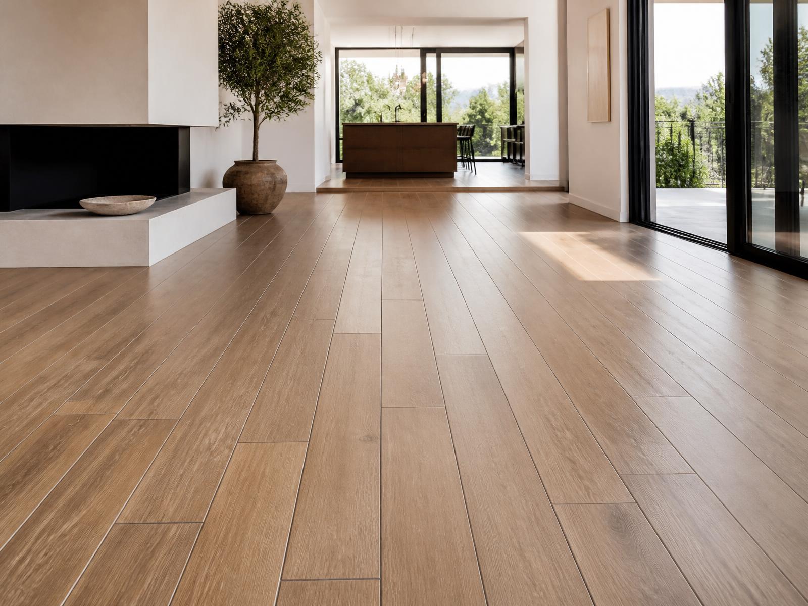 Porcelain tile installed by Paradise Marble & Tile