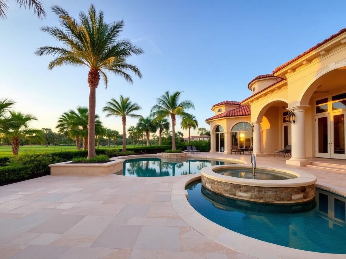 Travertine tile installed by Paradise Marble & Tile